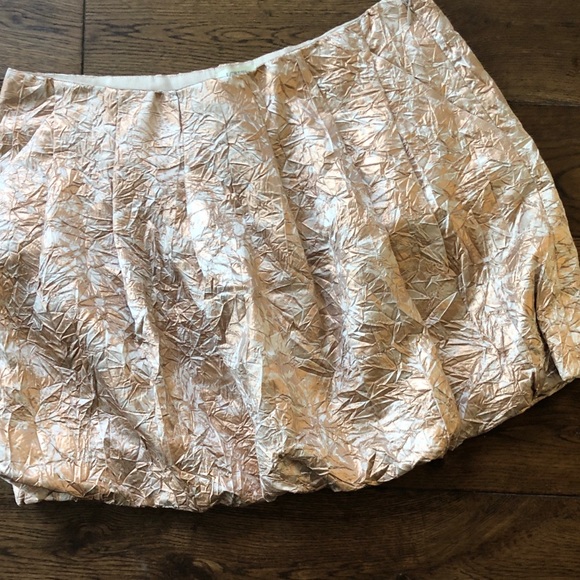 Jcrew Metallic bubble skirt - Picture 2 of 3